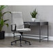 Swanson Polo Club Stone / Bravo Metal Office Chair